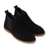 Black Suede Chelsea Boots Men's Casual Comfort Style