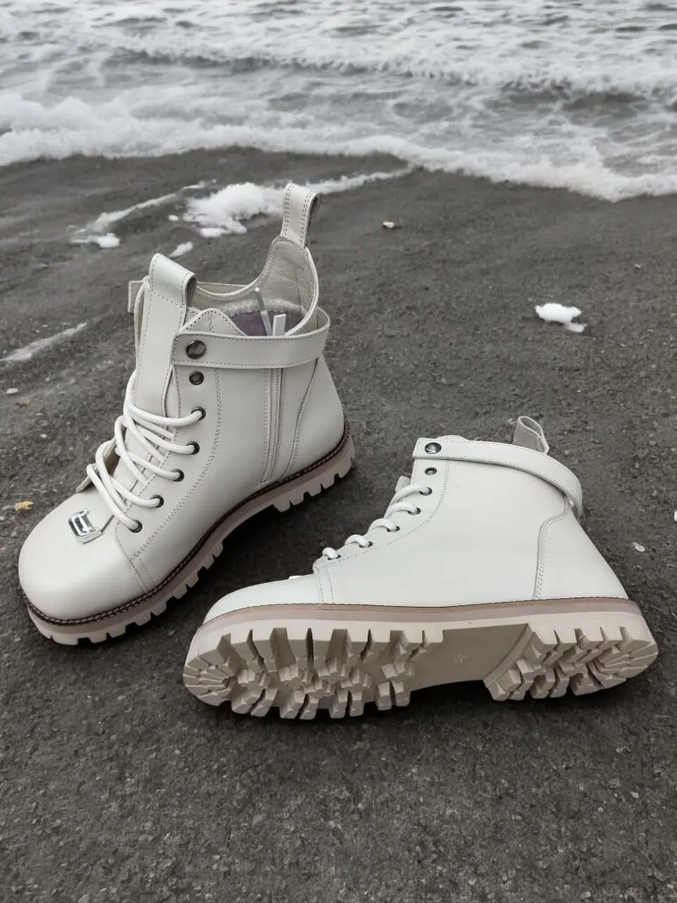 Custom Orthopedic Leather Boots For Women Anatomical Suede